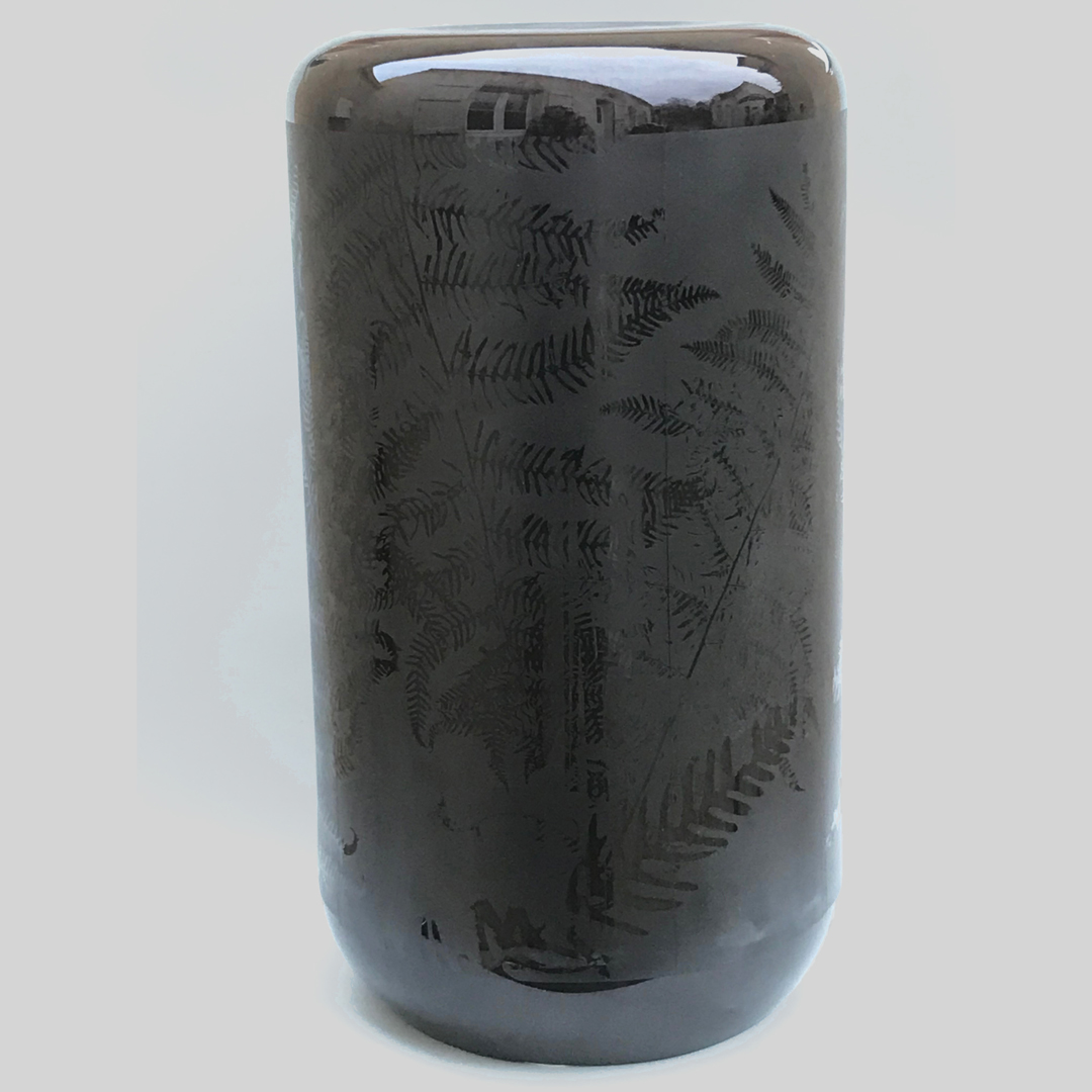 Veilleuse totem Fougère Noir 6 Veilleuse totem Fougère Noir – Image 6