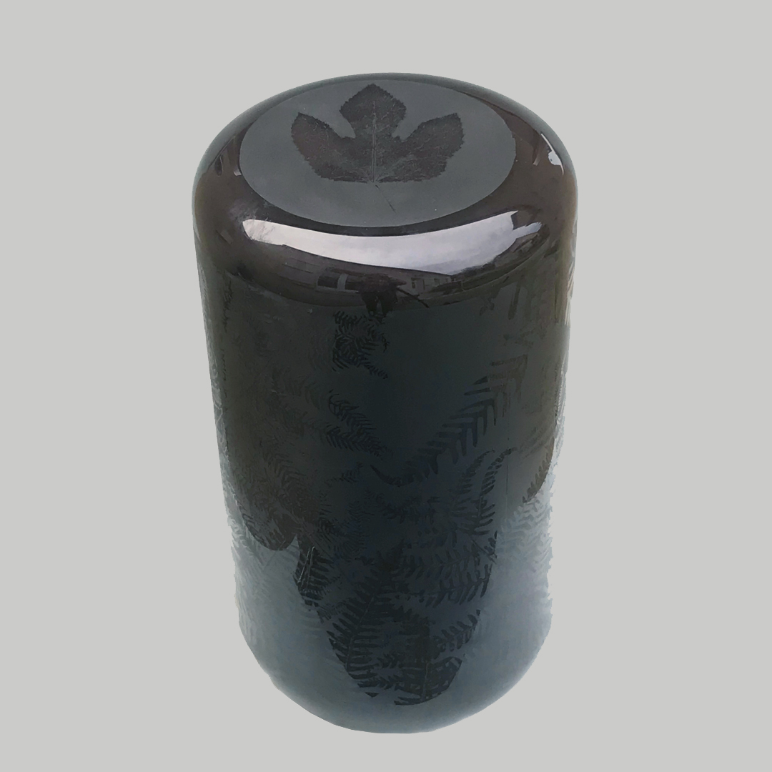 Veilleuse totem Fougère Noir 8 Veilleuse totem Fougère Noir – Image 8