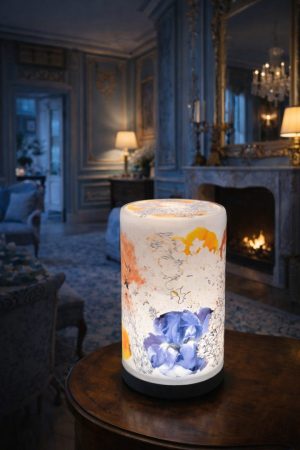 Boutique 1 Veilleuse Totem Bouquet Floral