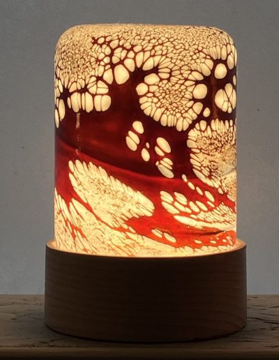 jerome ghesquiere photographie soufflee artiste verrier veilleuse rouge orange 5