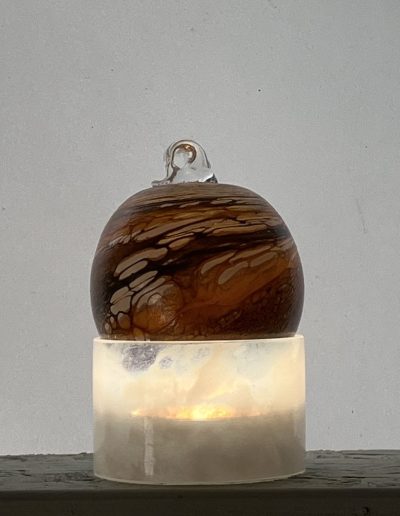 05 jerome ghesquiere photographie soufflee artisan souffleur verre boule de noel jaune