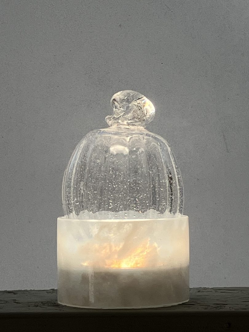 Boule de Noël TRANSPARENT en verre soufflé 7 Boule de Noël TRANSPARENT en verre soufflé – Image 7