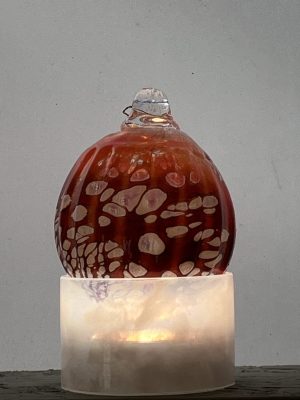 Boutique 29 Boule de Noël ROUGE en verre soufflé