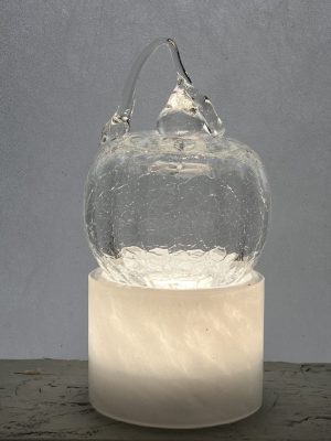 Boutique 24 Boule de Noël TRANSPARENT en verre soufflé