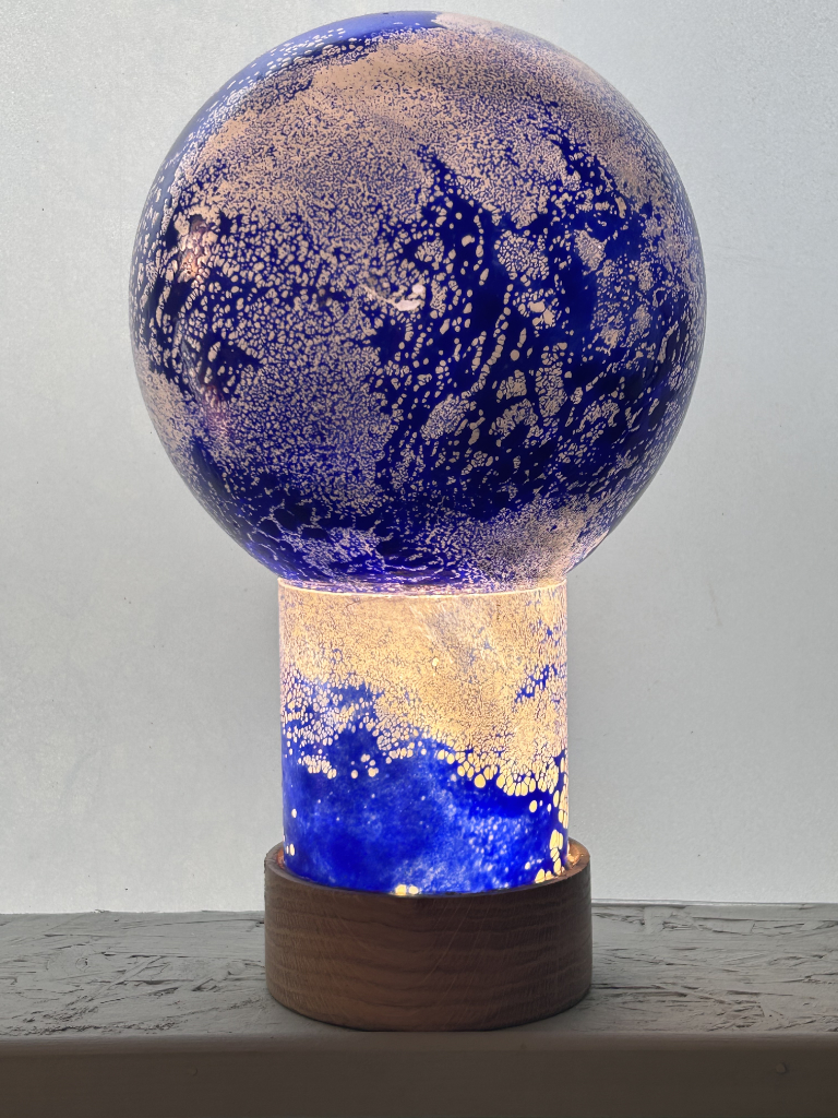 Veilleuse Sphère en verre soufflé 4 Veilleuse Sphère en verre soufflé – Image 4