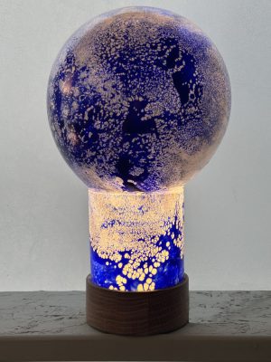 Boutique 22 Veilleuse Sphère en verre soufflé