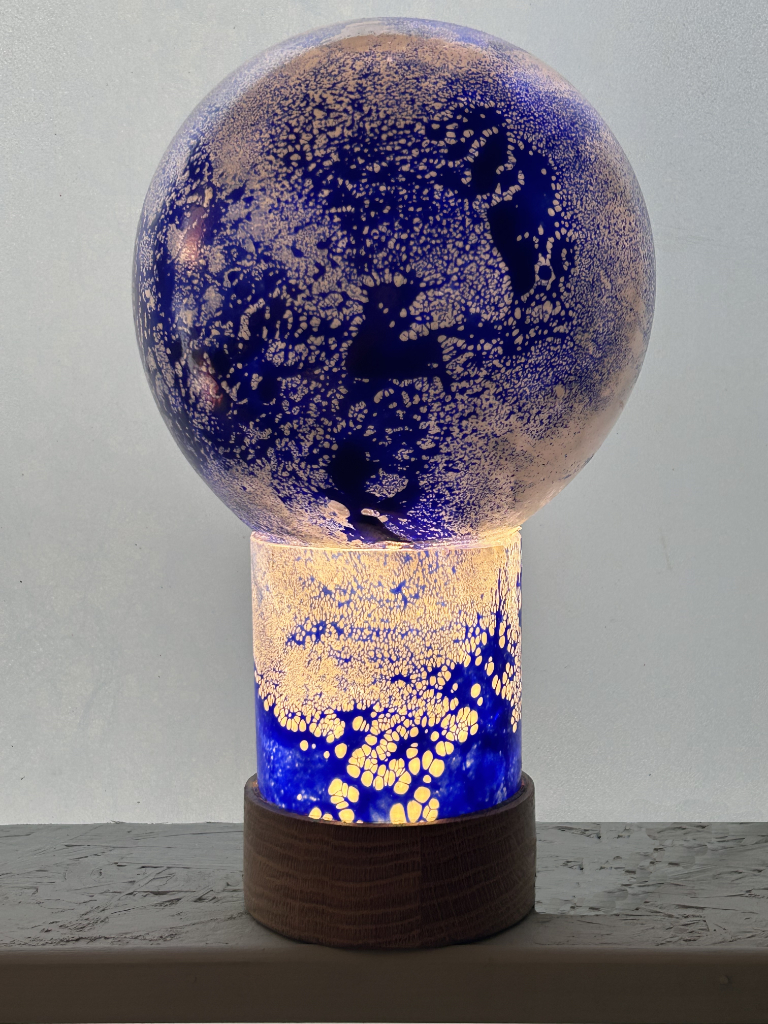 Veilleuse Sphère en verre soufflé 1 Veilleuse Sphère en verre soufflé