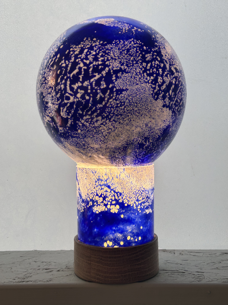 Veilleuse Sphère en verre soufflé 3 Veilleuse Sphère en verre soufflé – Image 3