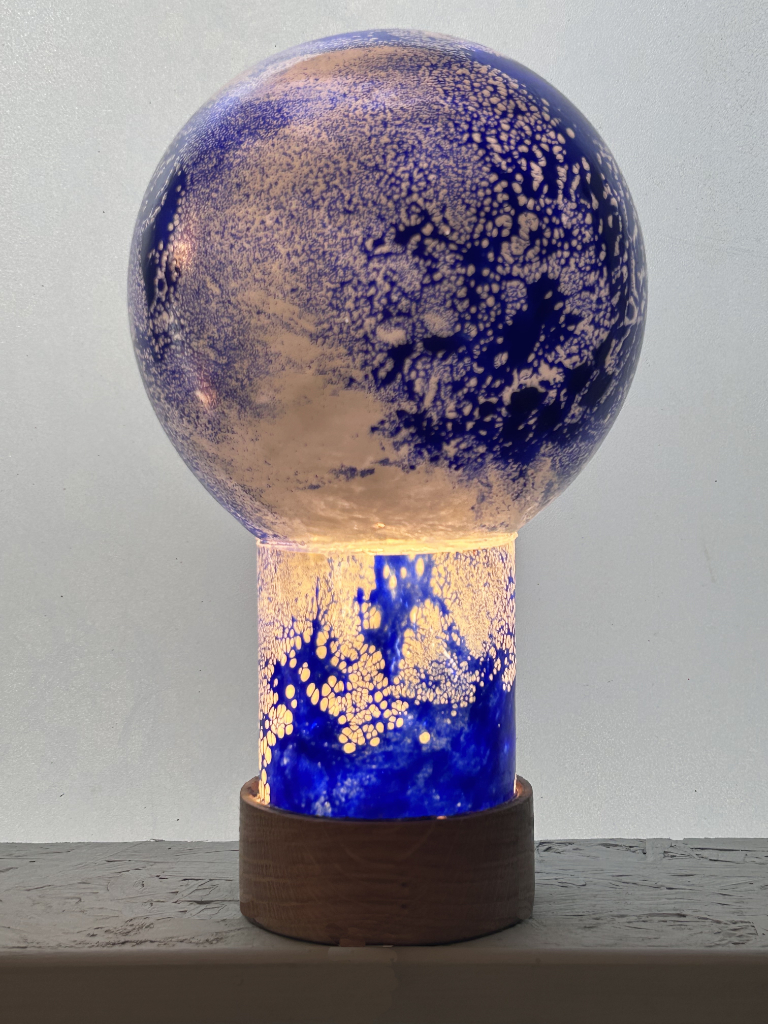 Veilleuse Sphère en verre soufflé 2 Veilleuse Sphère en verre soufflé – Image 2